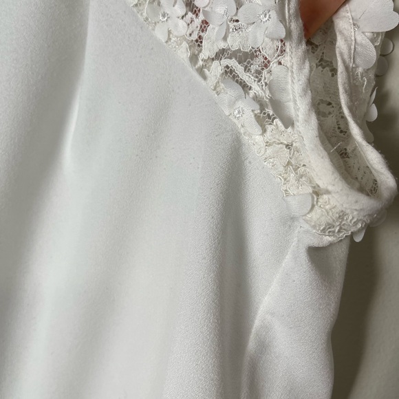 Karl Lagerfeld Paris White Blouse - Picture 4 of 15